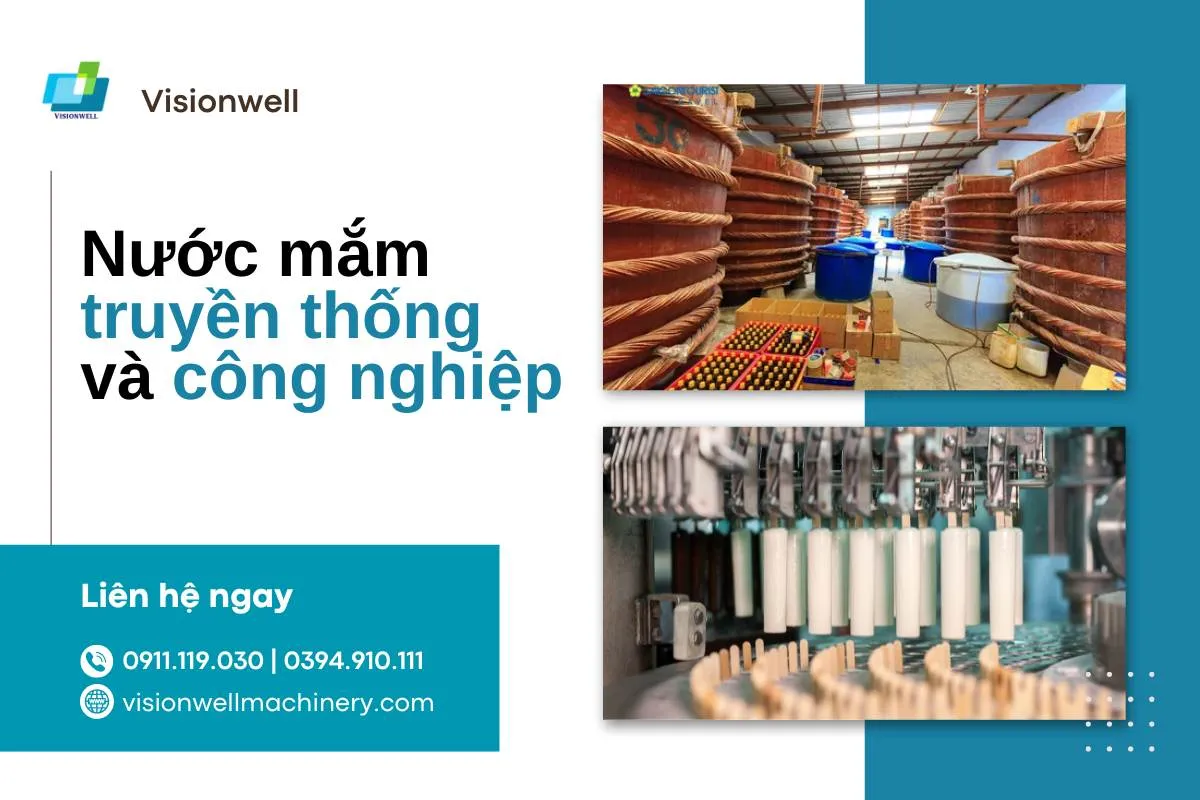 Dây chuyền sản xuất nước mắm